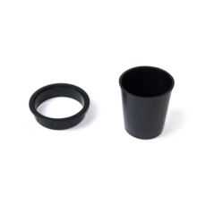 Emuca Accesorio porta objetos Pot, Plástico negro, Plástico - Ítem5