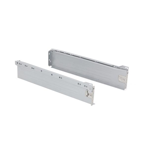 Kit de cajón exterior Ultrabox Emuca altura 86 mm y profundidad 350 mm