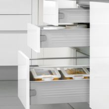 Emuca Tiroir pour cuisine et salle de bain Ultrabox, 118, Peint en aluminium, Acier - Item3