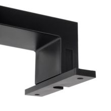 Emuca Spot LED pour miroir de salle de bain Virgo (AC 230V 50Hz), 6 W, Peint en noir, Plastique - Item6