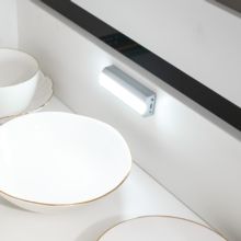 Emuca Luminaire à LED Rigel rechargeable par USB pour l'intérieur des tiroirs avec capteur de vibrations, Plastique, 1 W - Item7