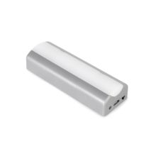 Emuca Luminaria LED Rigel recargable por USB para interior cajones con sensor de vibración, Luz blanca natural 4.000K, Plástico, Gris metalizado - Ítem2