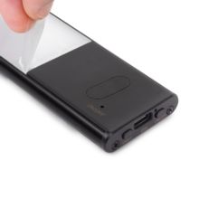 Emuca Aplique LED recargable por USB Kaus Black con sensor táctil de proximidad, L240mmPlástico y Aluminio, Pintado negro - Ítem3
