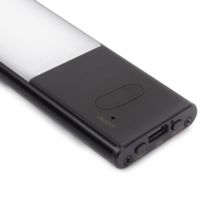 Emuca Aplique LED recargable por USB Kaus Black con sensor táctil de proximidad, L400mmPlástico y Aluminio, Pintado negro - Ítem2