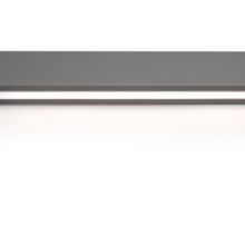 Emuca Kit de barra para armario Luxe, tira LED 4,5x8 Neonlynx V, sensor de movimiento RF Smart y convertidor Smart (24V DC), longitud 900mm, Luz blanca cálida 2.700K, Plástico y Aluminio, Titanio - Ítem11