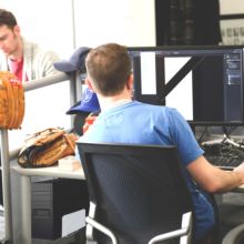 Emuca Support pour unité centrale, Acier, Peint aluminium - Item1