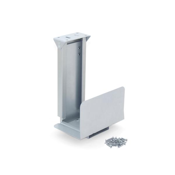 Emuca Support pour unité centrale, Acier, Peint aluminium