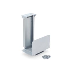 Emuca Support pour unité centrale, Acier, Peint aluminium