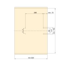 Emuca Porte-pantalons double amovible Self pour armoire., Chromé, Acier et Plastique. - Item8