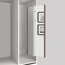 Emuca Espejo extraíble para interior de armario, Acero y Plástico y Cristal, Pintado moka - Ítem9