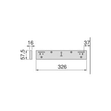 Emuca Juego de 2 distanciadores laterales para bastidor Quartz, Plástico, Titanio, 2 ud - Ítem9