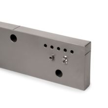 Emuca Juego de 2 distanciadores laterales para bastidor Quartz, Plástico, Titanio, 2 ud - Ítem3