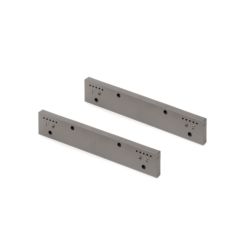Emuca Ensemble de 2 Entretoise latérale pour le cadre Quartz, Plastique, Titane