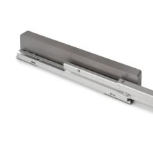 Emuca Bastidor con guías de cierre suave y extracción total para accesorios de armario Quartz, 912-938mm, Aluminio y Plástico, Titanio - Ítem20