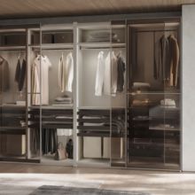 Emuca Cesto de ropa para armarios y vestidores Quartz, 418x320x400mm, Acero y Tela, Titanio - Ítem2