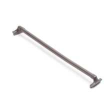 Emuca Lot de 7 tringles à pantalon pour armoires et dressings Quartz, Plastique et Aluminium, Titane - Item5