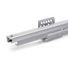 Emuca Kit de cajón zapatero extraíble para armarios Quartz, regulable, módulo 800mm, Acero, aluminio y plástico, Titanio - Ítem7