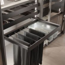 Emuca Bandeja auxiliar para armarios y vestidores Quartz, Plástico - Ítem1