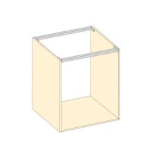 Emuca Kit de 4 profils transversaux pour meubles de cuisine Albeam, avec accessoires à visser, aluminium et plastique, anodisé mat - Item7