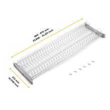 Emuca Égouttoir Suprastar pour module, 900, Acier, Chromé - Item8
