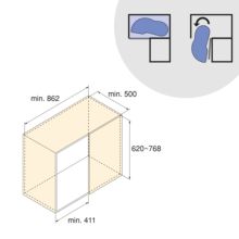 Emuca Sistema de rincón extraíble Lake Harmony para mueble de cocina, Izquierda, Altura regulable, Acero y Madera, Gris antracita - Ítem9