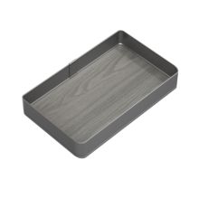 Emuca Sistema de rinconero articulado extraíble Harmony para mueble de cocina, Derecha/Izquierda, Acero y Madera, Gris antracita - Ítem4
