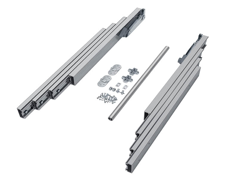 Guías Telescópicas para Mesa Plegable con Frente para Columna - Ítem1