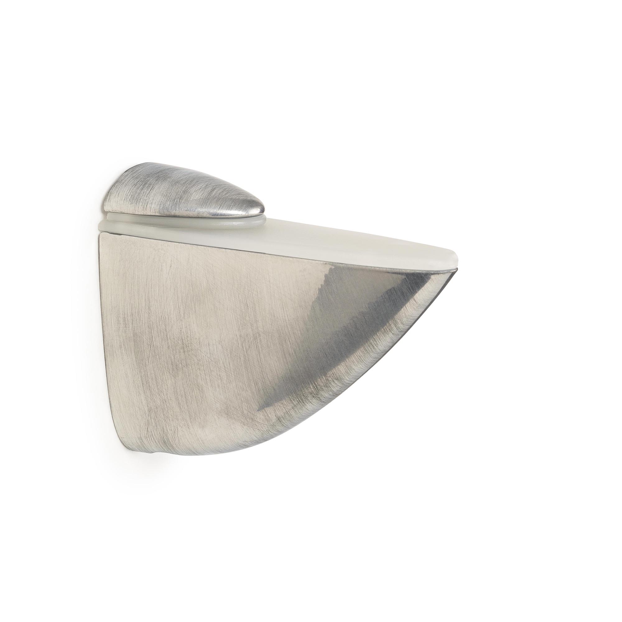 Soporte Regulable para Baldas de Cristal y Madera | Fabricado en Zamak | Acabado en Cromo Satinado | Para Baldas con Espesores de 3-40 mm | Medidas 39*88*105 mm | Sistema de Fijación | 1 Unidad