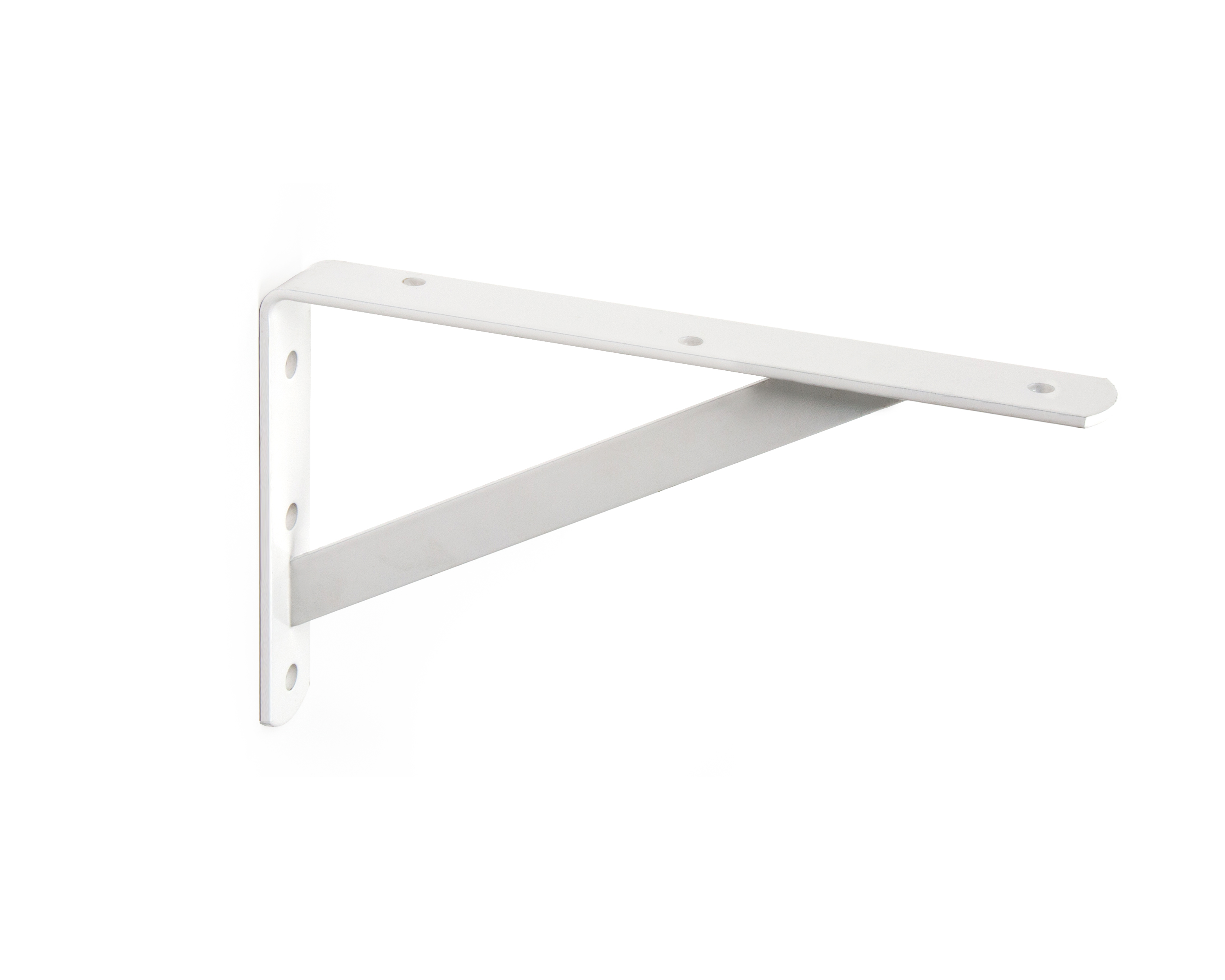 Escuadra para Microondas | Estilo Decorativo | Fabricado en Acero | Acabado en Blanco | Medidas 30*360*496 mm | Sistema de Fijación Atornillado | 1 Unidad