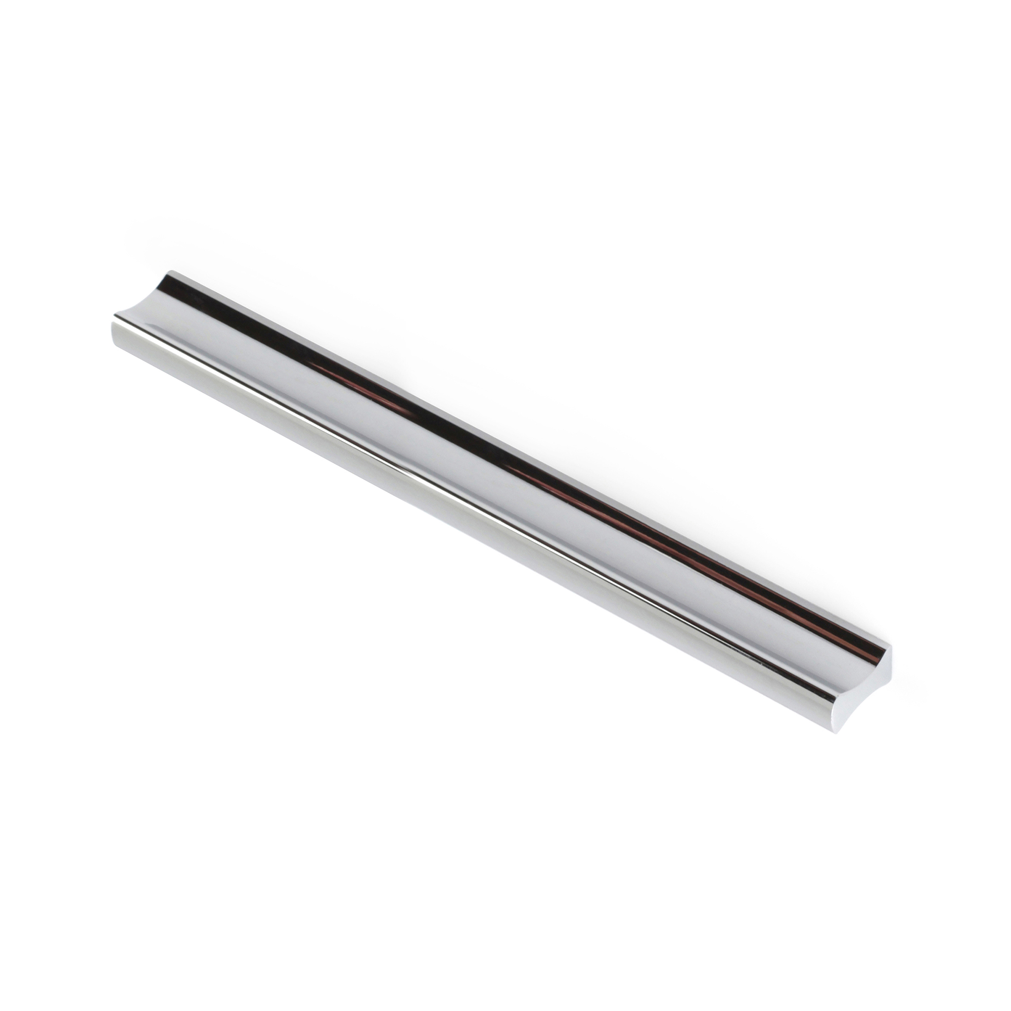 Tirador de Asa para Mueble | Estilo Contemporáneo | Fabricado en Aluminio | Acabado en Anodizado mate | Distancia Entrepuntos: 128 mm | Medidas 150*9*17 mm | Sistema de Fijación | Incluye Tornillos M4 | 2 Unidades