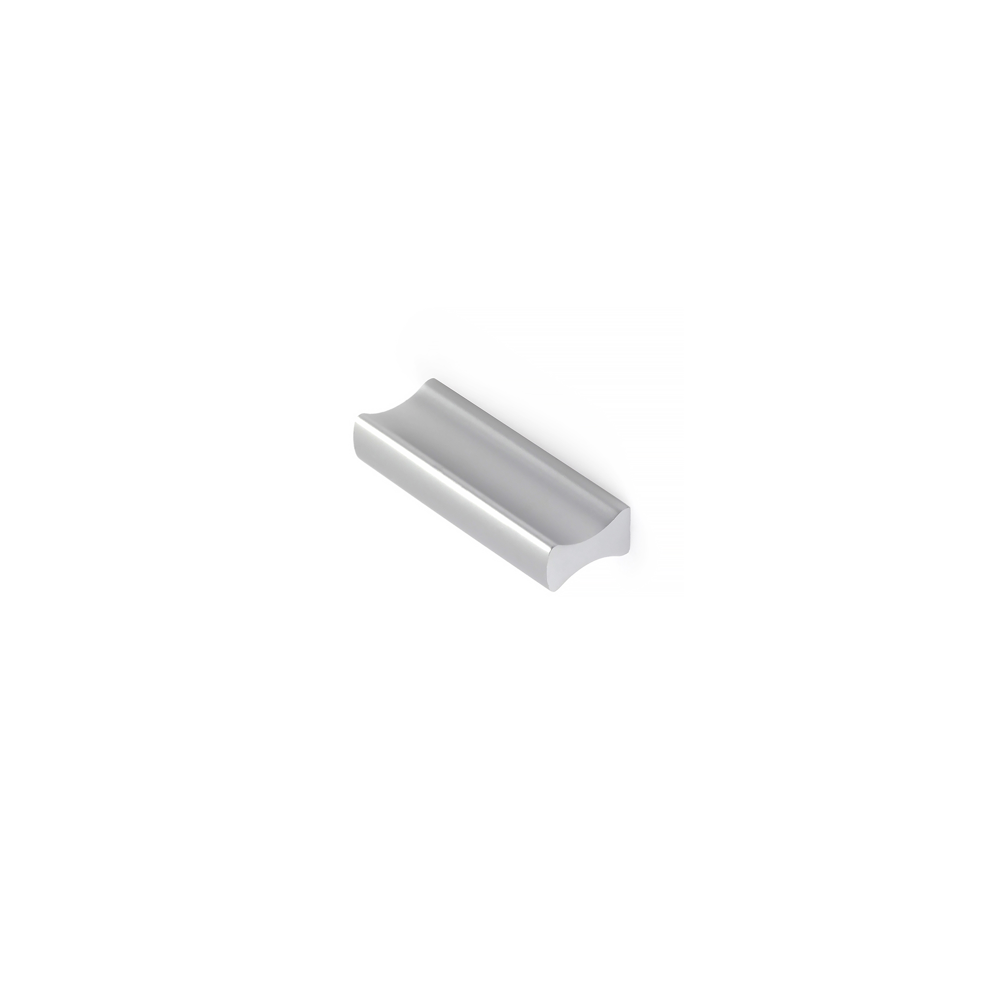 Tirador de Asa para Mueble | Estilo Contemporáneo | Fabricado en Aluminio | Acabado en Anodizado Mate | Distancia Entrepuntos: 32 mm | Medidas 44*9*17 mm | Fijación Atornillado | Incluye Tornillos M4 | 2 Unidades