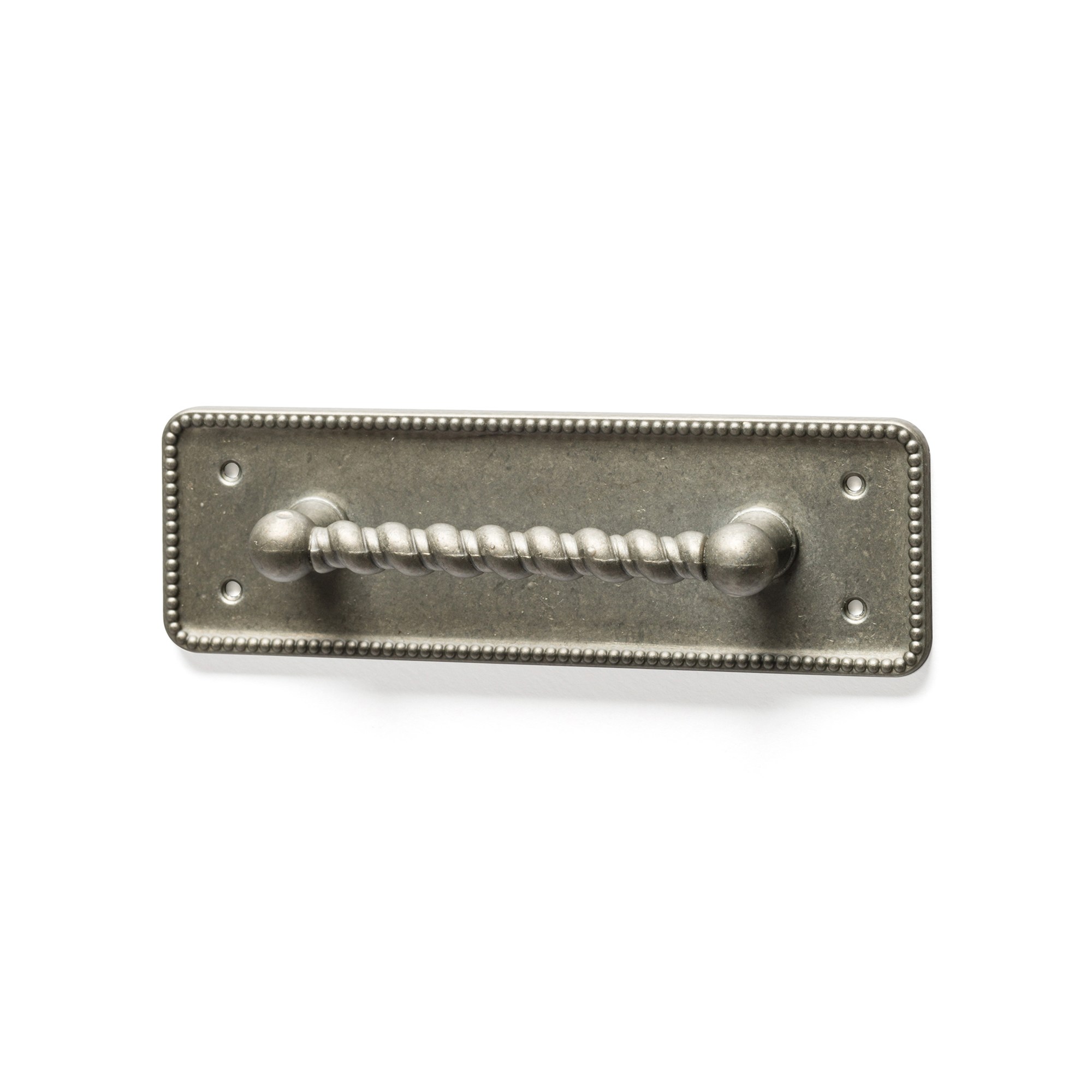 Tirador de Asa para Mueble | Estilo Clásico | Fabricado en Zamak | Acabado en Champagne bronce mm | Medidas 110*35*22 mm | Sistema de Fijación Atornillado | Incluye Tornillos M4 | 2 Unidades