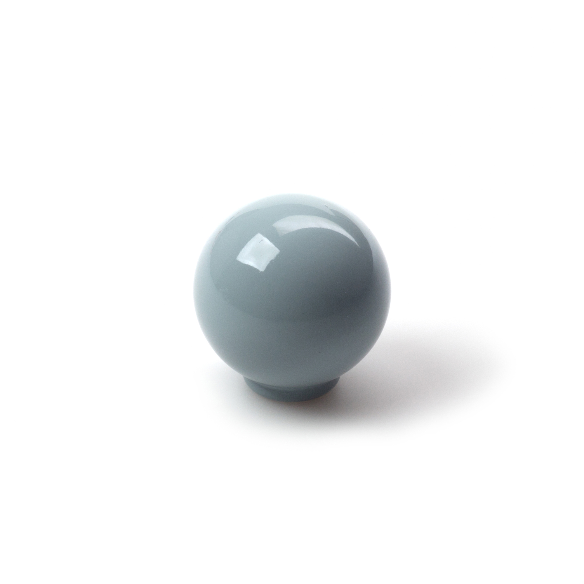 Bouton de meuble | Style décoratif | Fabriqué en ABS | Finition grise | Mesures 28*28*29mm | Système de fixation vissé | Comprend des vis M4 | 6 unités