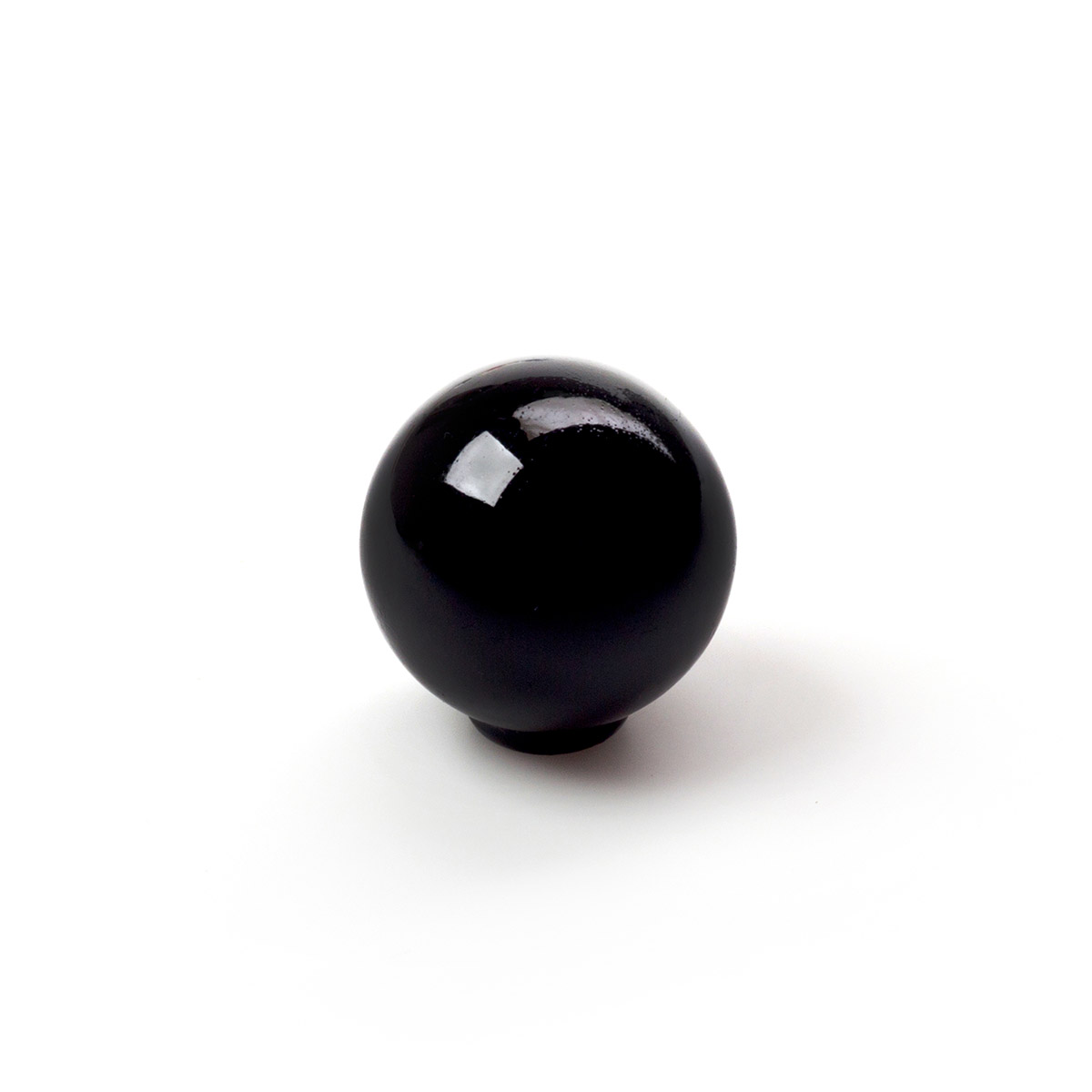 Sac avec 6 boutons en plastique avec finition noire, dimensions: 28x28x29mm Ø: 28mm