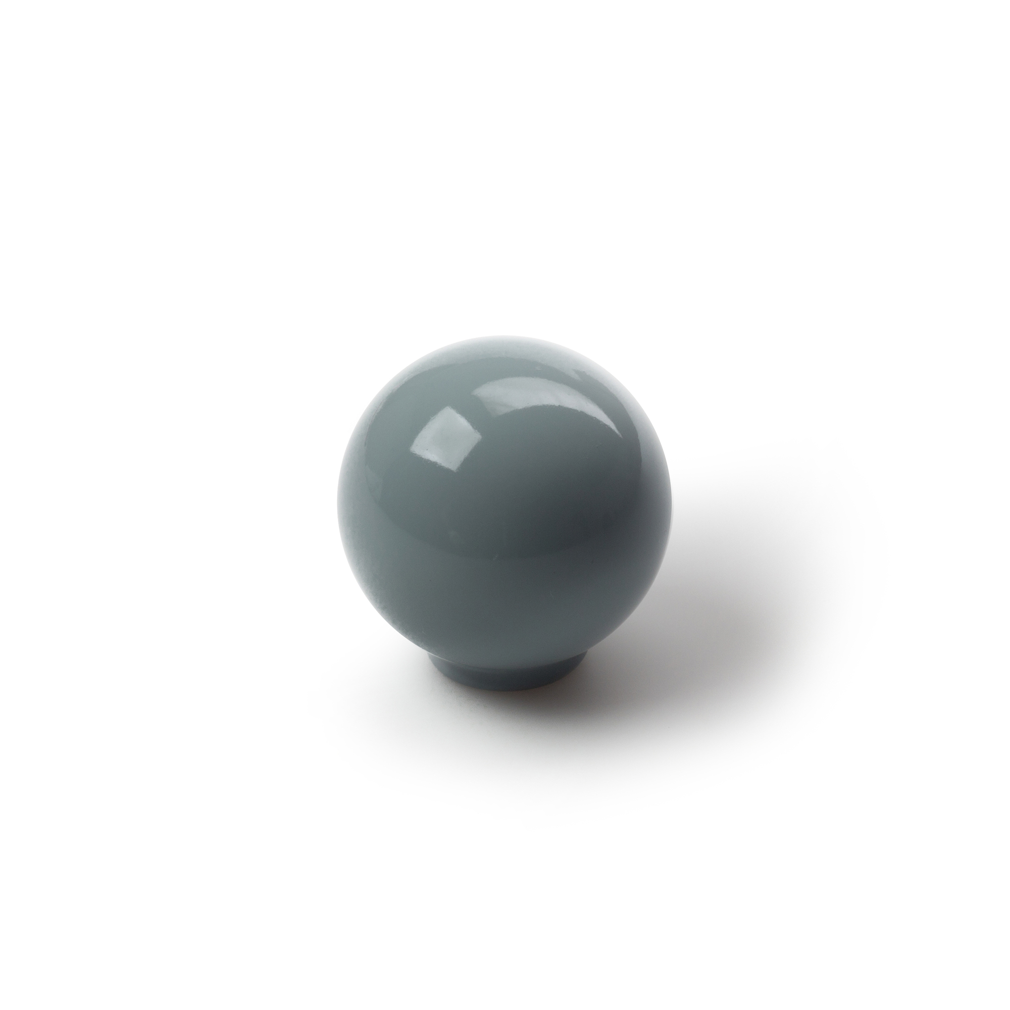 Bouton de meuble | Style décoratif | Fabriqué en ABS | Finition grise | Mesures 34*34*35mm | Système de fixation | Comprend des vis M4 | 6 unités