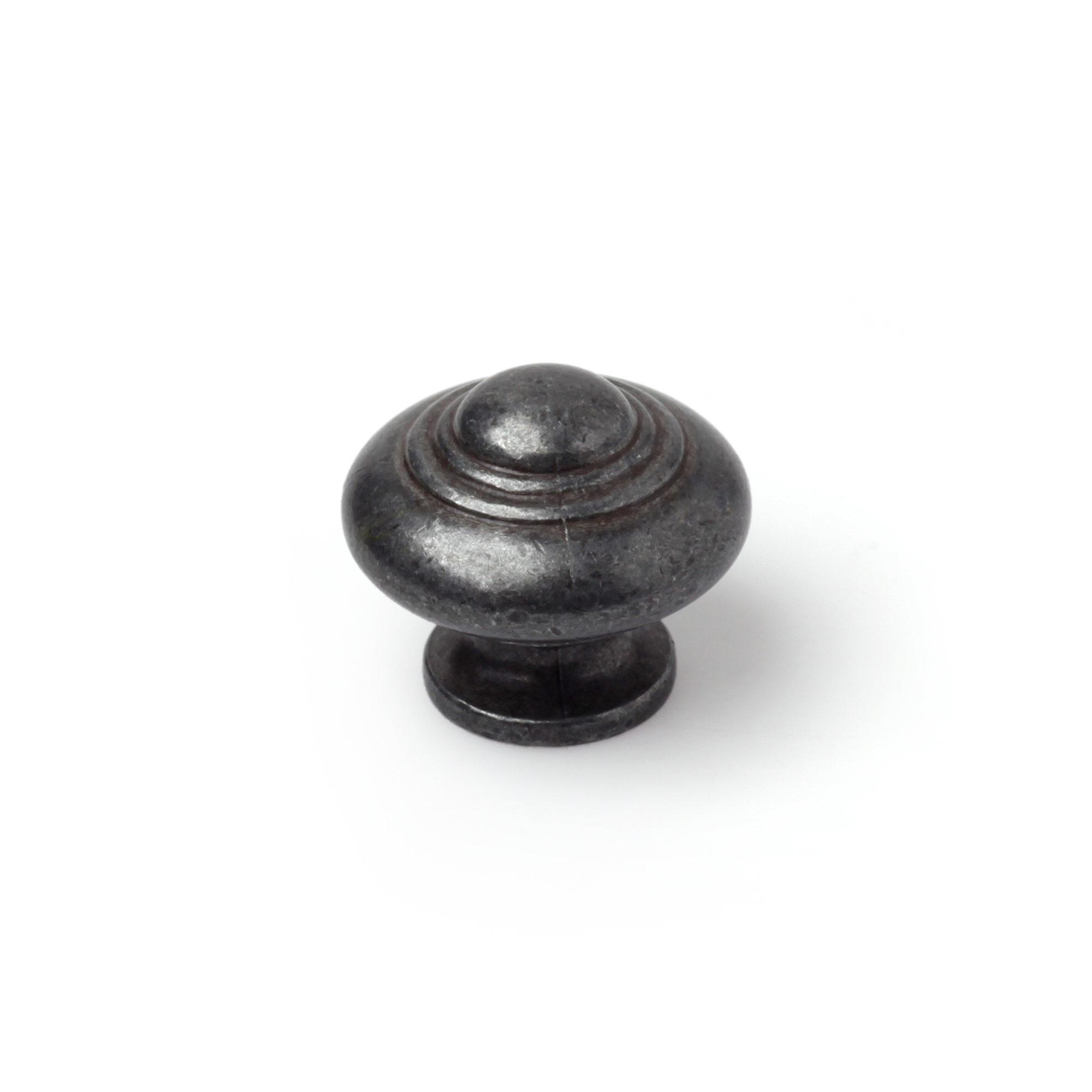 Pomo para Mueble | Estilo Clásico | Fabricado en Zamak | Acabado en Plata Vieja | Medidas 30*30*26 mm | Sistema de Fijación Atornillado | Incluye Tornillos M4 | 1 Unidad