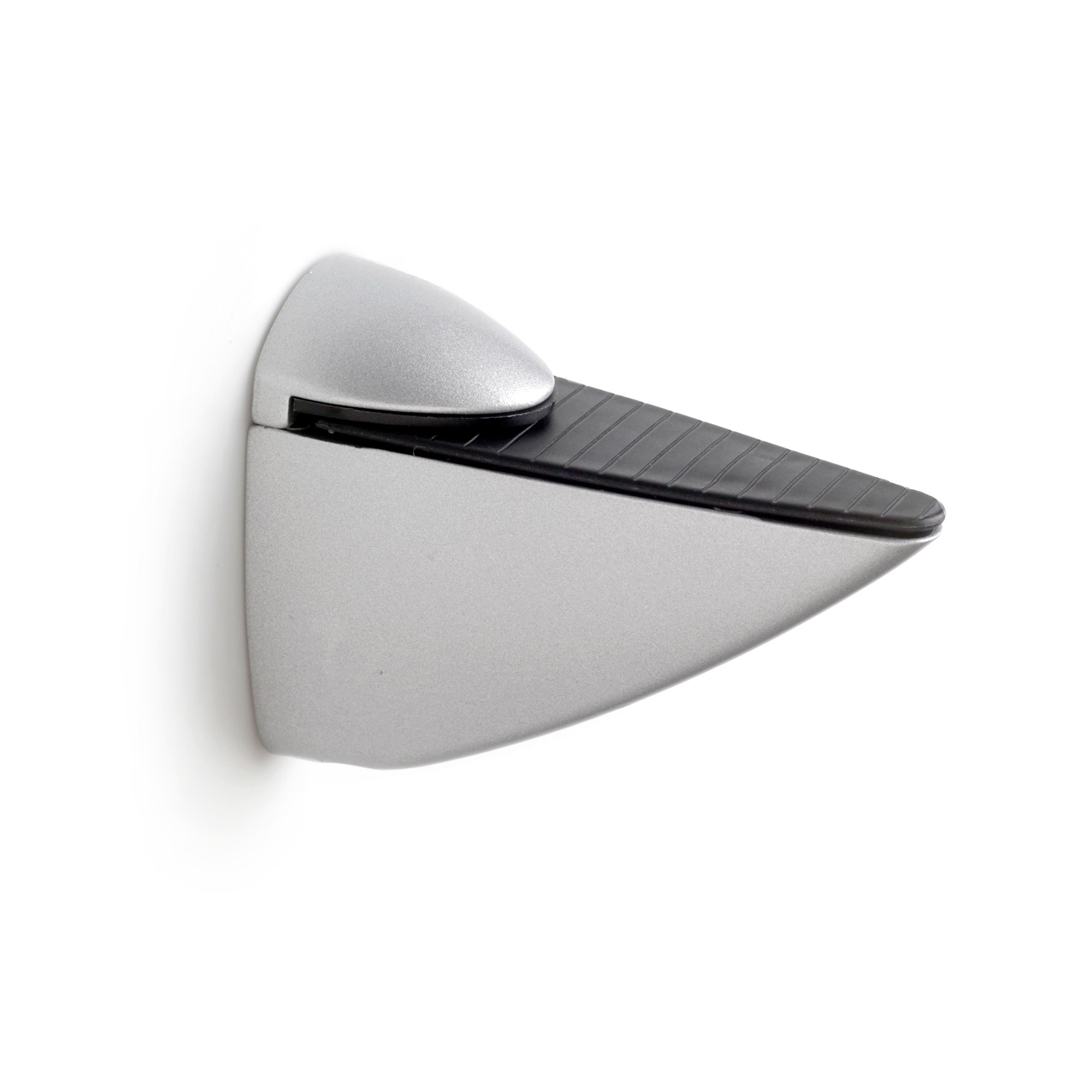 Support réglable pour étagères en verre et bois | Fabriqué en Zamac | Fini chromé mat liquide | Pour étagères d'une épaisseur de 3 à 40 mm | Dimensions 40*78*98mm | Système de fixation vissé | 1 unité