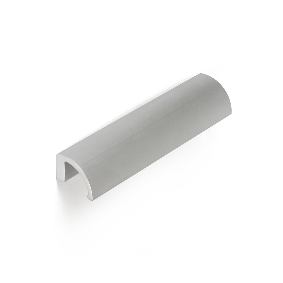 Poignée en aluminium anodisé mat, dimensions: 174x27x30mm et inserts: 160mm