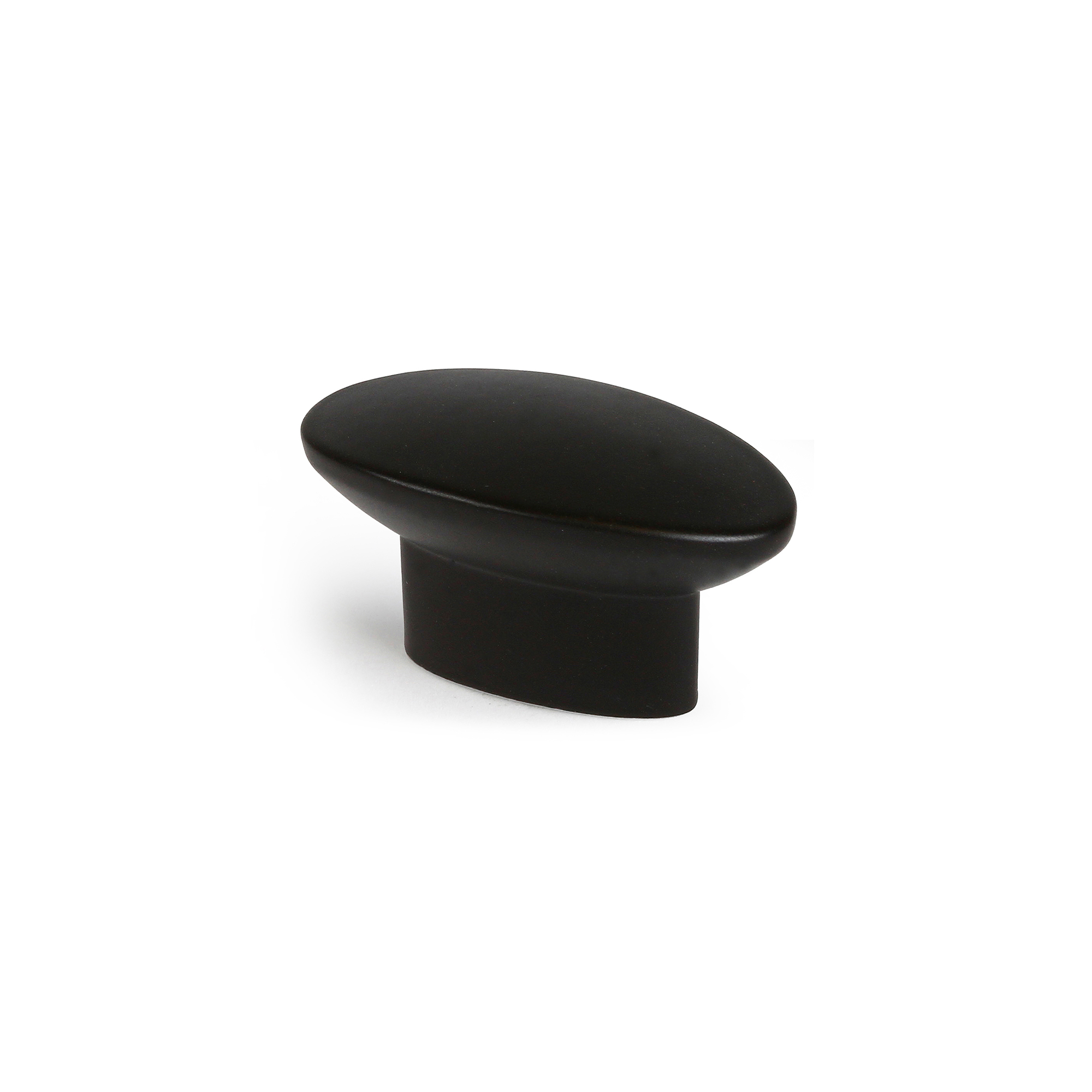 Pomo para Mueble | Estilo Contemporáneo | Fabricado en Zamak | Acabado en Negro Mate | Medidas 40*19*24 mm | Sistema de Fijación Atornillado | Incluye Tornillos M4 | 4 Unidades