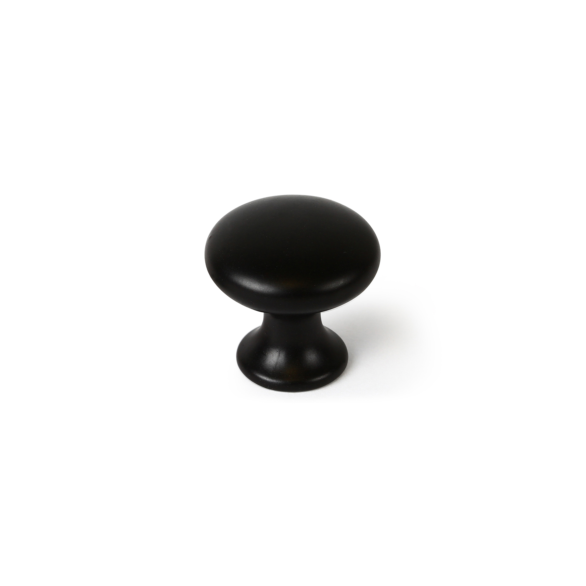 Pomo para Mueble | Estilo Contemporáneo | Fabricado en Zamak | Acabado en Negro Mate | Medidas 25*25*24 mm | Sistema de Fijación | Incluye Tornillos M4 | 1 Unidad