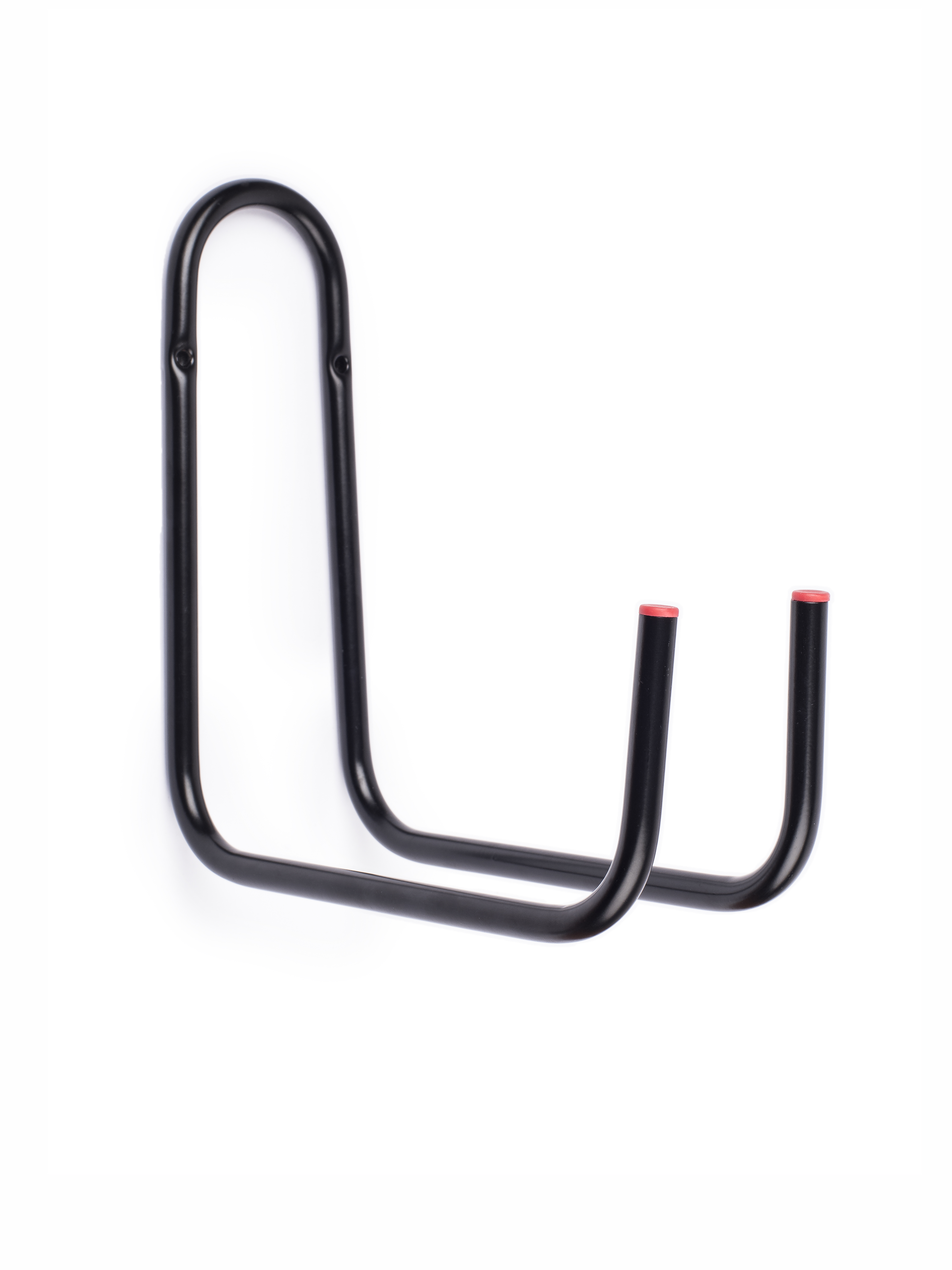 Gancho Doble Multiusos | Fabricado en Acero | Acabado en Negro | Gran Capacidad de Carga | Medidas 70*210*220 mm | Sistema de Fijación Atornillado | 1 Unidad