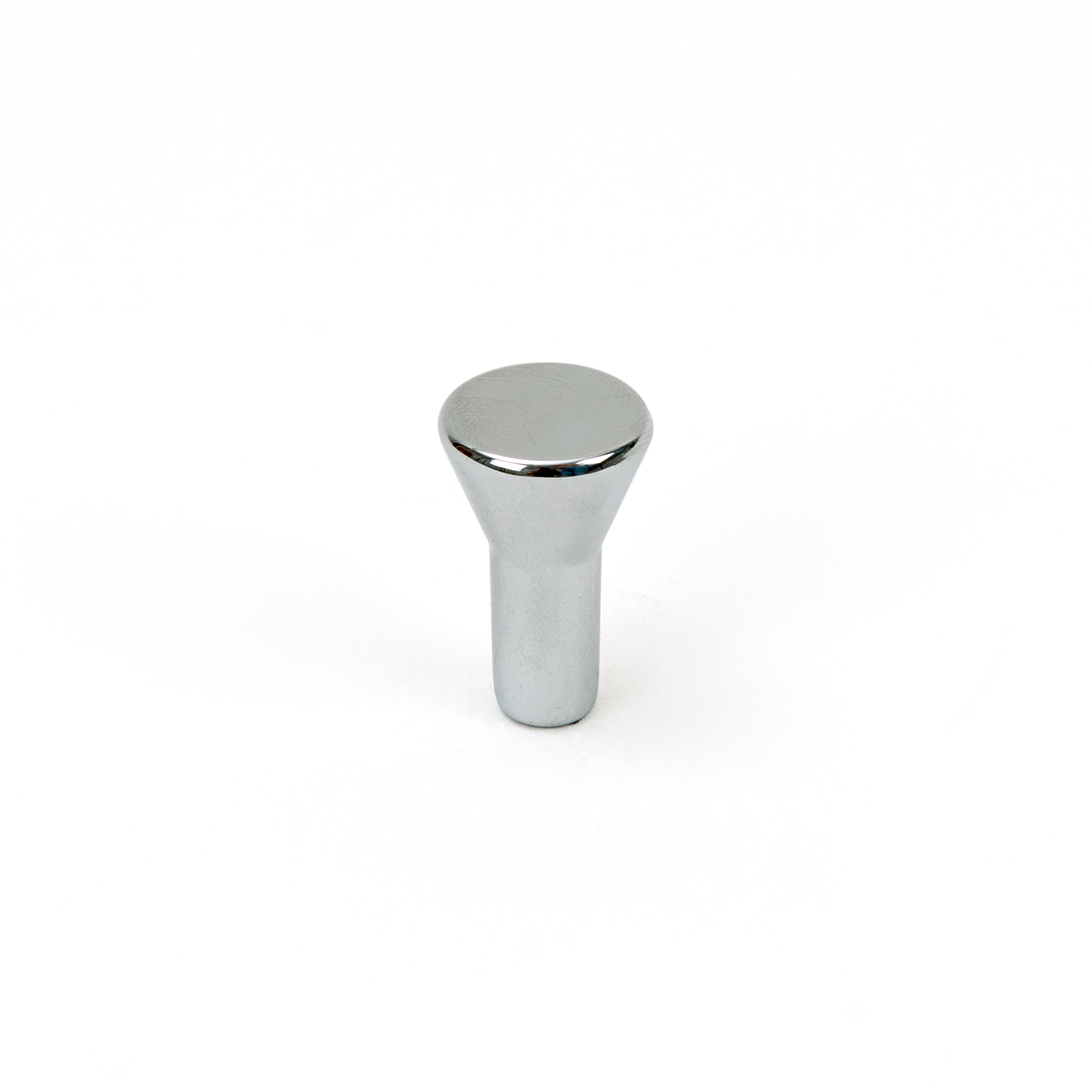 Pomo para Mueble | Estilo Contemporáneo | Fabricado en Zamak | Acabado en Cromo Brillo | Medidas 15*15*24 mm | Sistema de Fijación Atornillado | Incluye Tornillos M4 | 4 Unidades