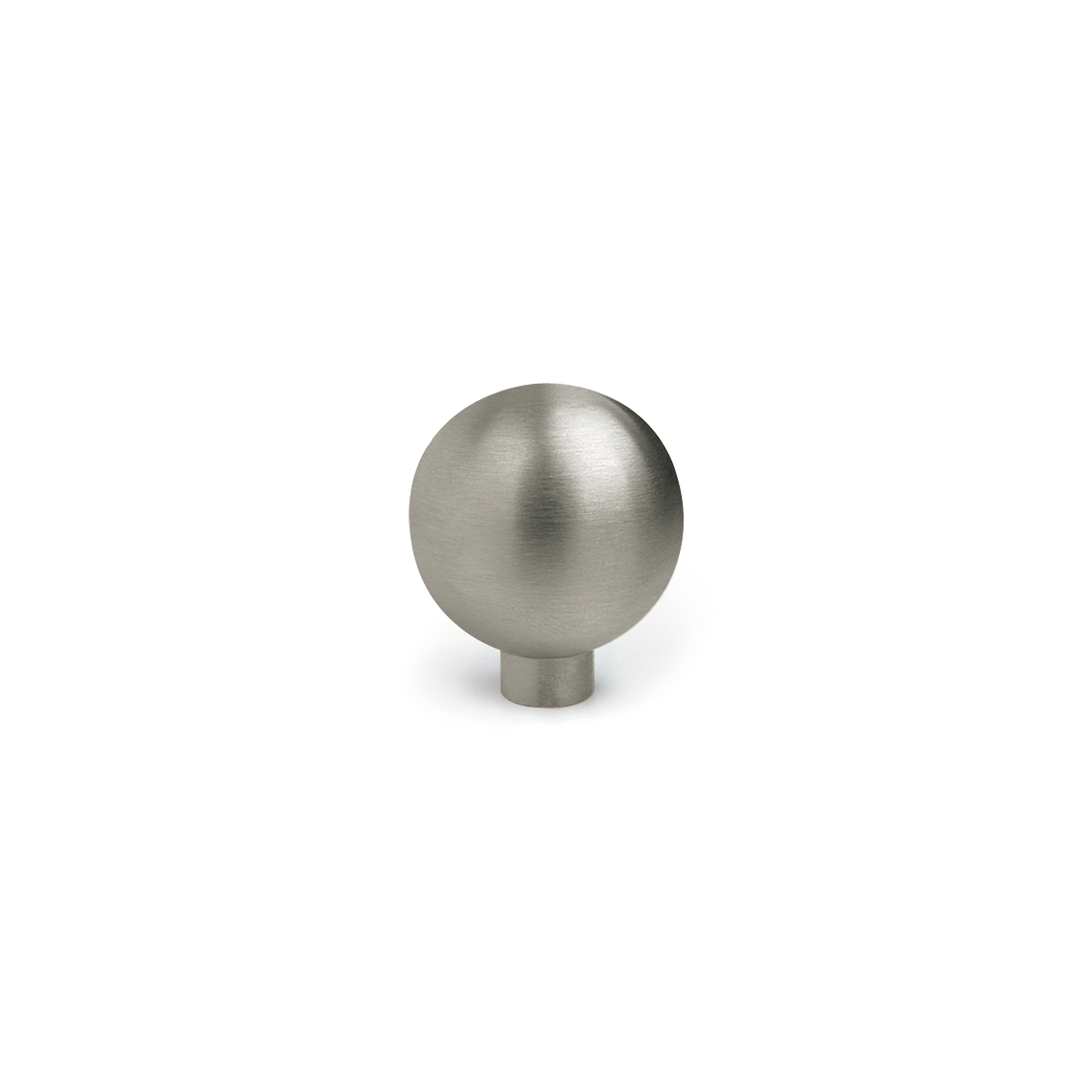 Pomo para Mueble | Estilo Contemporáneo | Fabricado en Acero Inox | Acabado en Inox Mate | Medidas 25*25*29 mm | Sistema de Fijación Atornillado | Incluye Tornillos M4 | 2 Unidades