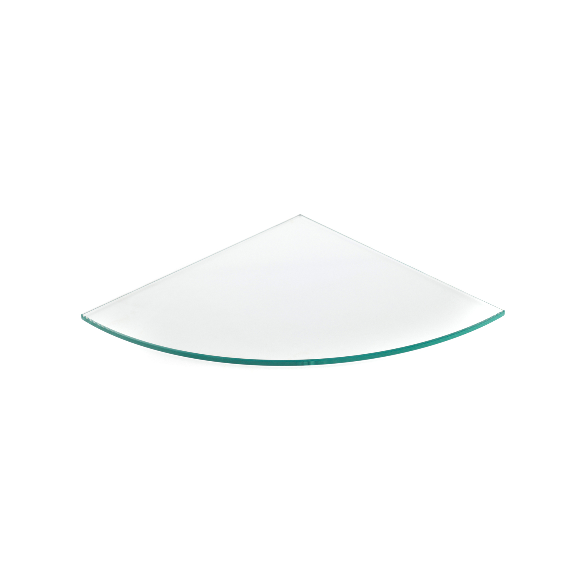 Estante de Cristal Transparente Medidas 250*6*250 mm | Espesor de la Balda: 6 mm | 1 Unidad