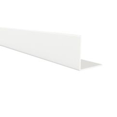 Perfil Angular | Fabricado en Aluminio | Acabado en Blanco | Medidas 25*25*1000 mm | Longitud del Perfil 1 Metro | Espesor 1 mm | 1 Unidad