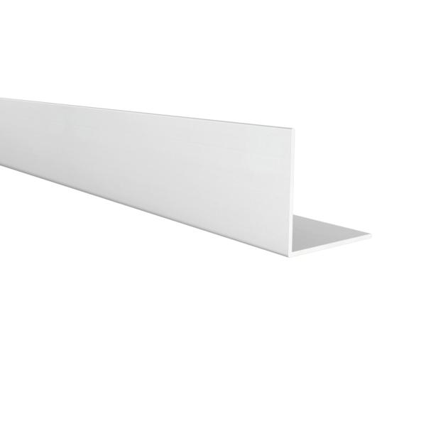 Perfil Angular | Fabricado en Aluminio | Acabado en Anodizado Mate | Medidas 25*25*1000 mm | Longitud del Perfil 1 Metro | Espesor 1 mm | 1 Unidad