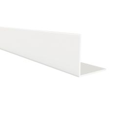 Perfil Angular | Fabricado en Aluminio | Acabado en Blanco | Medidas 30*30*1000 mm | Longitud del Perfil 1 Metro | Espesor 1 mm | 1 Unidad