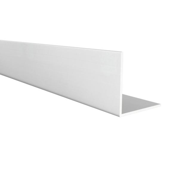 Perfil Angular | Fabricado en Aluminio | Acabado en Anodizado Mate | Medidas 30*30*1000 mm | Longitud del Perfil 1 Metro | Espesor 1 mm | 1 Unidad