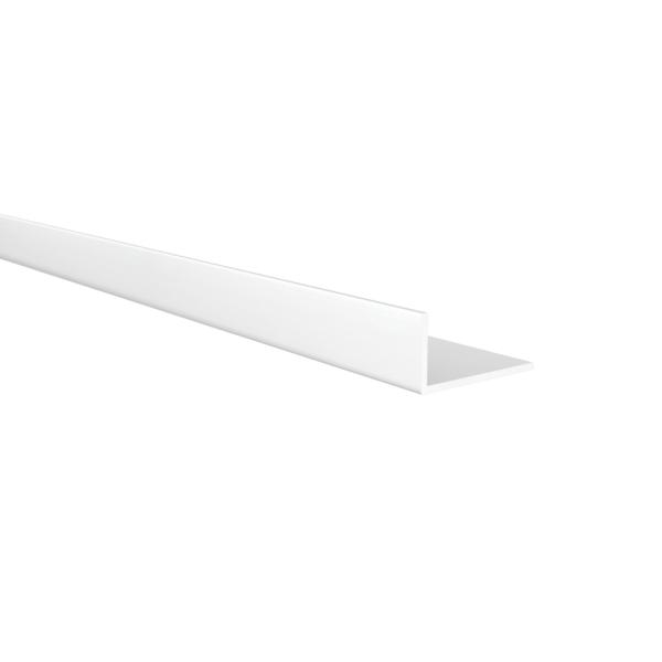 Perfil Angular | Fabricado en Aluminio | Acabado en Anodizado Mate | Medidas 20*14*1000 mm | Longitud del Perfil 1 Metro | Espesor 1 mm | 1 Unidad