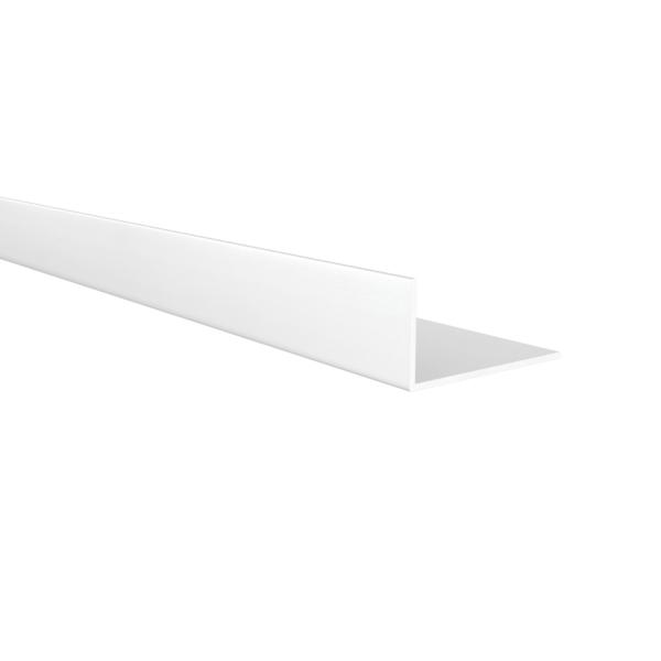 Perfil Angular | Fabricado en Aluminio | Acabado en Anodizado Mate | Medidas 30*15*1000 mm | Longitud del Perfil 1 Metro | Espesor 1 mm | 1 Unidad